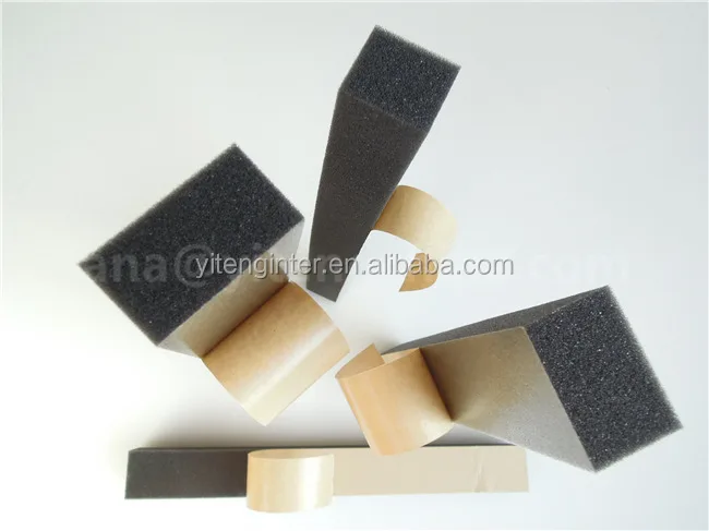 High Density Polyurethane Foam Strip with Different Adhesive Tapes