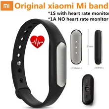 Official original Xiaomi Mi Band 1S 1A font b Smart b font Miband Heart Rate Monitor