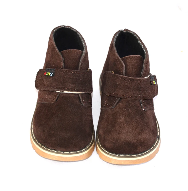 suede leather chuck chukka kid toddler ankle boots children footwear for autumn