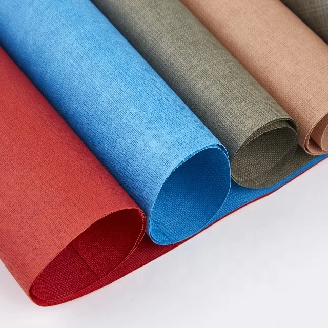 China Wholesale Colorful Embossed Wrapping Paper Fancy Linen Paper