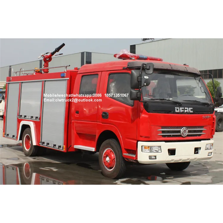 DongFeng 4*2 airport fire truck/standard fire truck dimensions/fire truck specifications