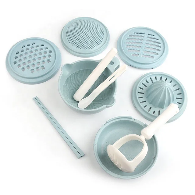 Environmental material baby grinding plastic bowl