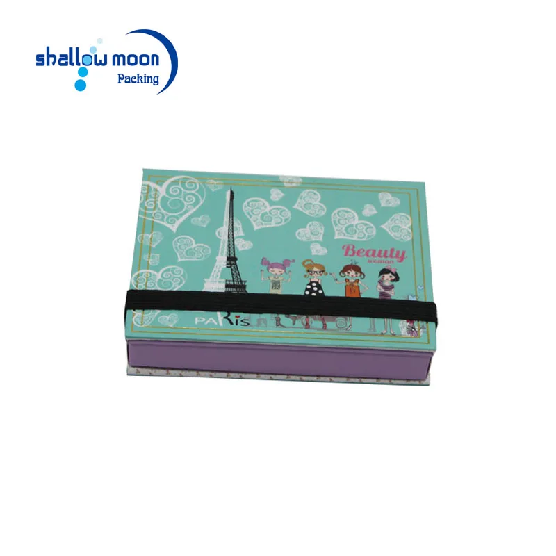 
Wholesale Luxury empty custom logo makeup palette/Paper box palete for makeup packaging/Cardboard eyeshadow 