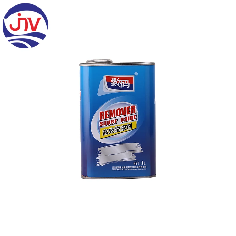 Жестяные банки кварты, тонкие металлические банки для удаления краски, жестяные банки