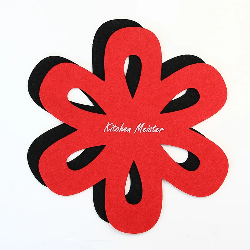 Logo printed needle punched nonwoven fabric pan protectors