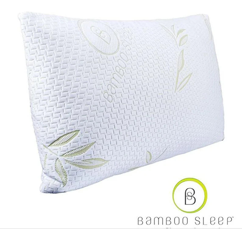 Best Selling Hypoallergenic Bamboo Shredded Memory Foam Pillow 2 packs