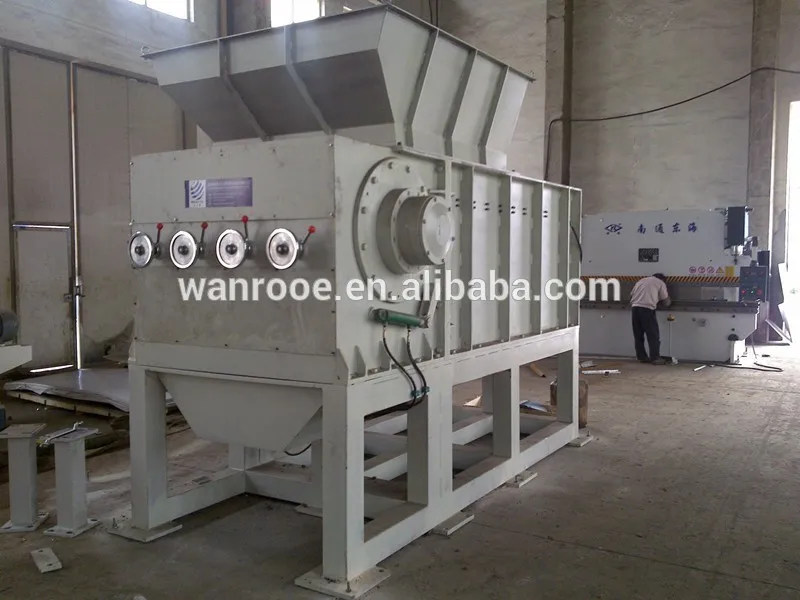 Одиночный вал тяжелых шредер