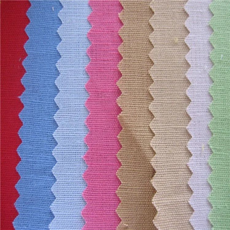 Cotton linen fabric wholesale for bags from Guangzhou