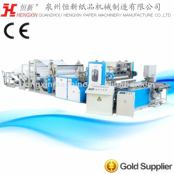 Fully Automatic Toilet Paper Tissue Roll/Colored Kitchen Paper Roll Making Machine