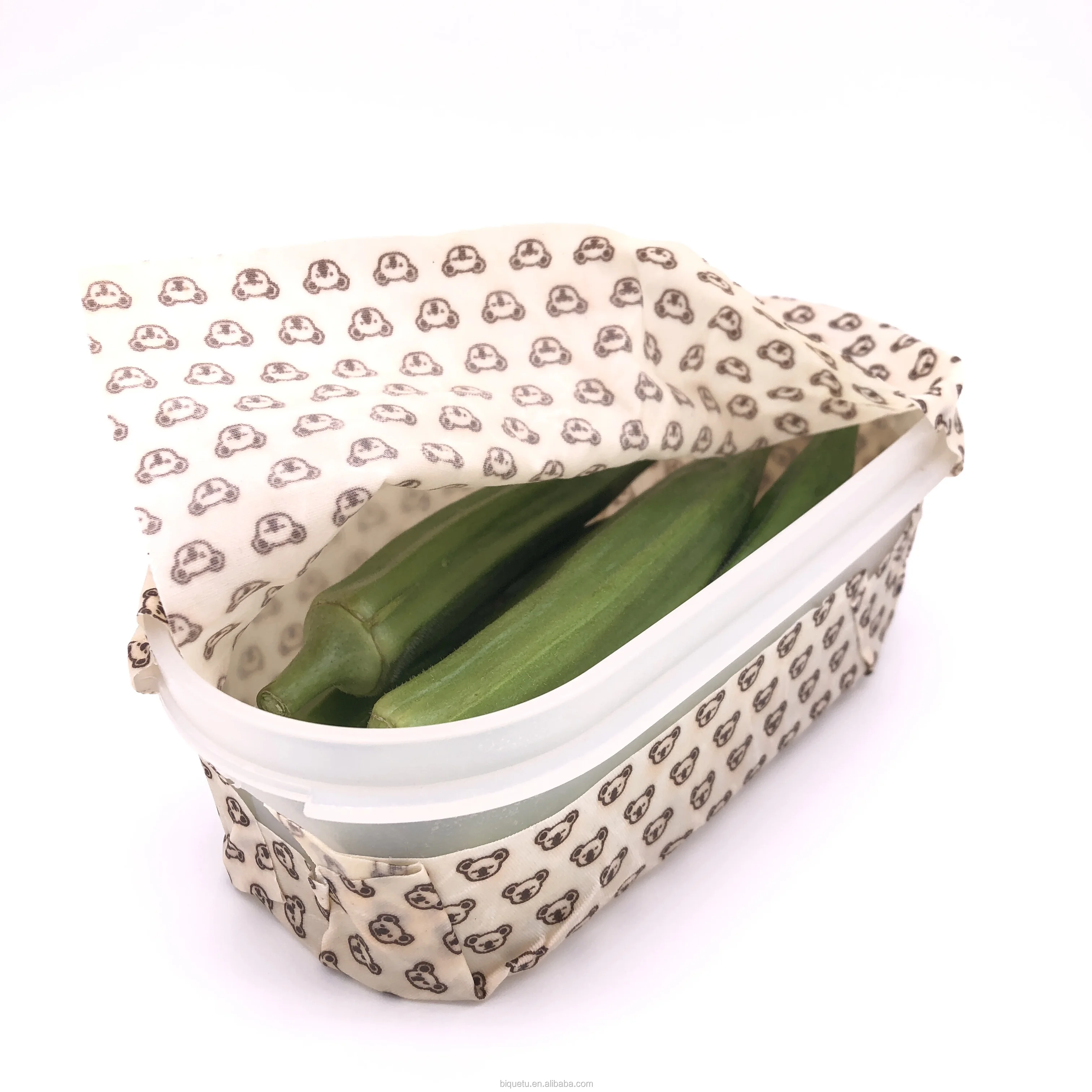 New Trend Kitchen Sustainable Eco- friendly Product Bees Wrap Reusable Food Film Made of Beeswax
