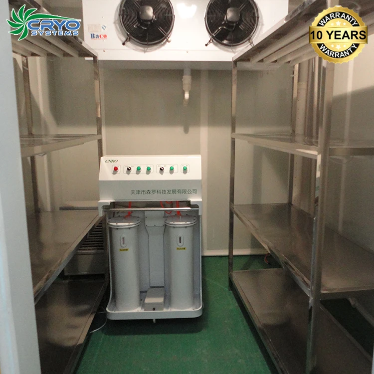 20% power saving Poultry European quality chicken blast freezer cold storage 50 ton for frozen backpack