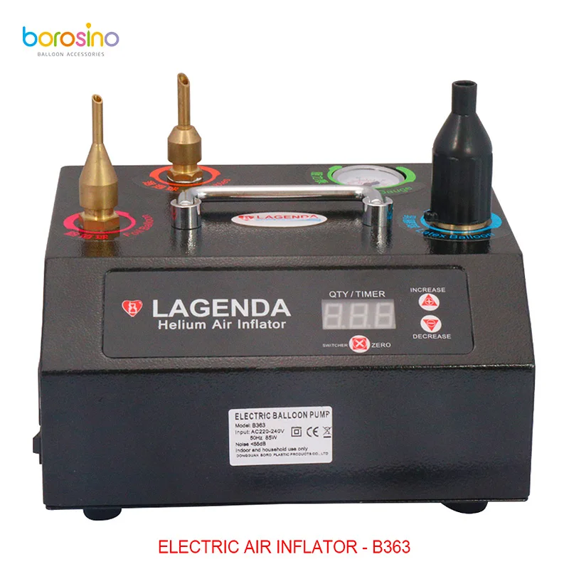 
Party Decoration Professional Lagenda Electric Balloon Inflator for Helium Balloons B363 