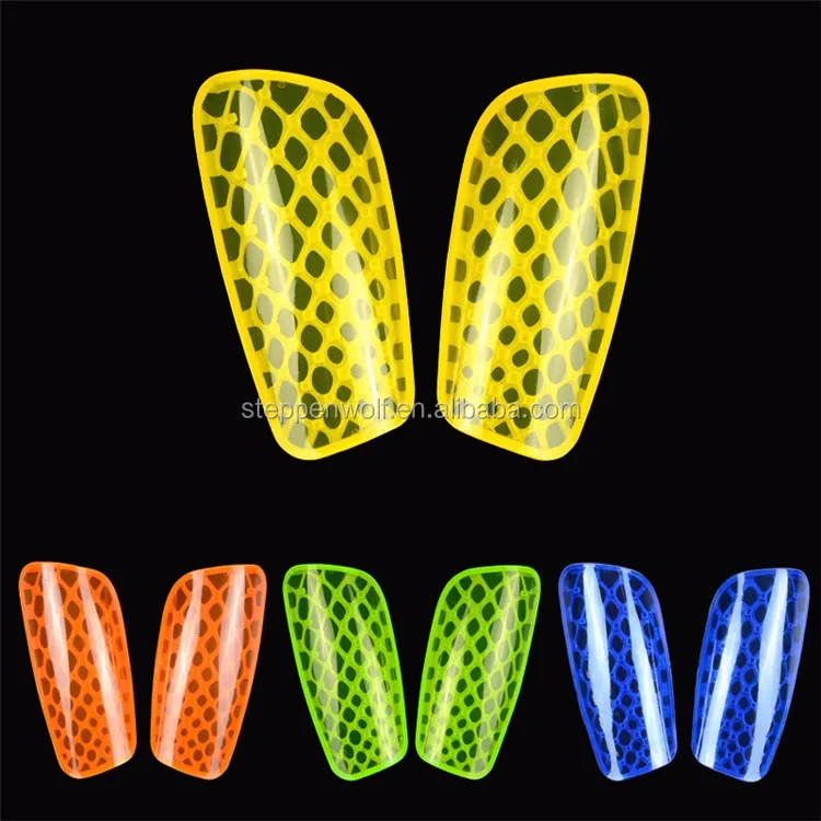 High Quality hard pp shell custom soccer shin guard