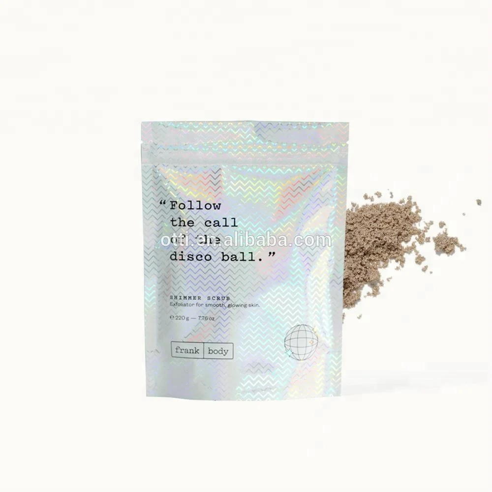 
dead sea salt bag China supplier stand up pouch plastic bath salt packaging 