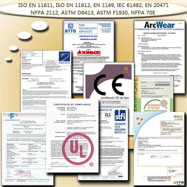 300gsm Polyester/Cotton 60/40 Flame Retardant Fabric