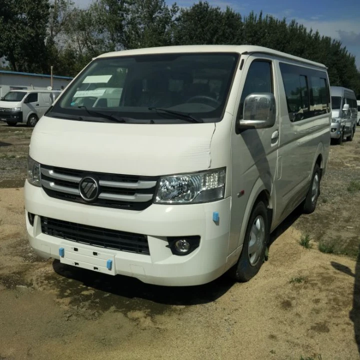2016/2017/Stock Foton mini bus Low price 15 seats gasoline engine mini van / mini bus for sale