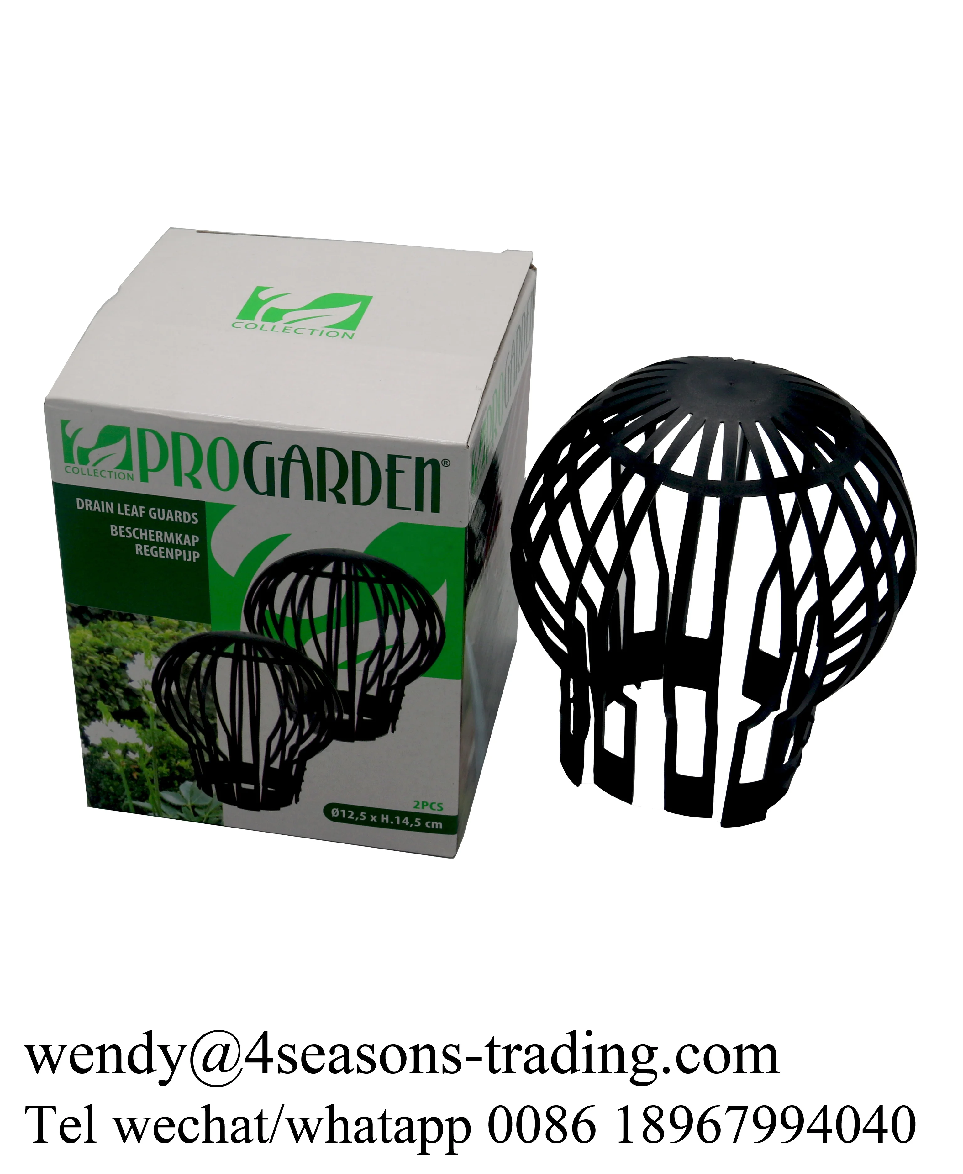 2 x Leaf Debris Drain Pipe Trap Guard Filter Cover Down Pipe Gutter Block Cloggs