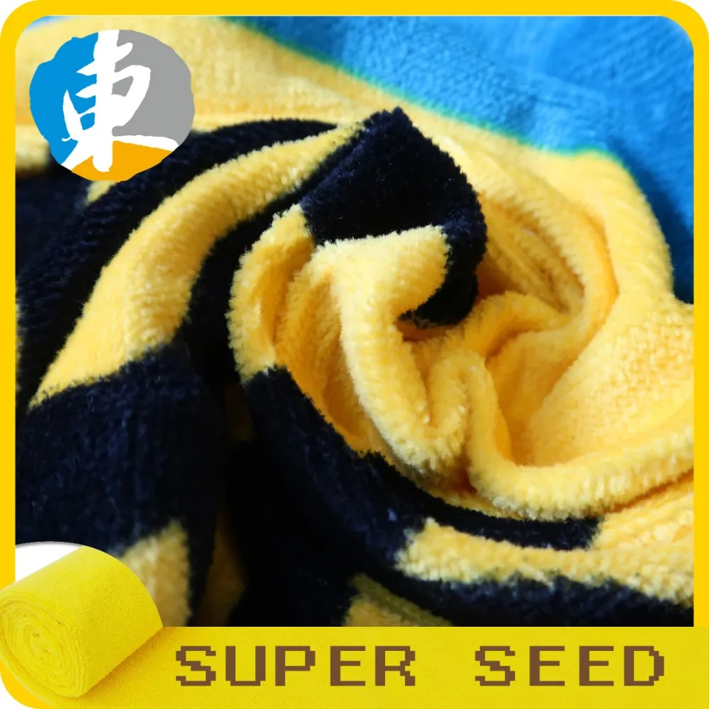 Cotton printed national bahamas flag beach towel