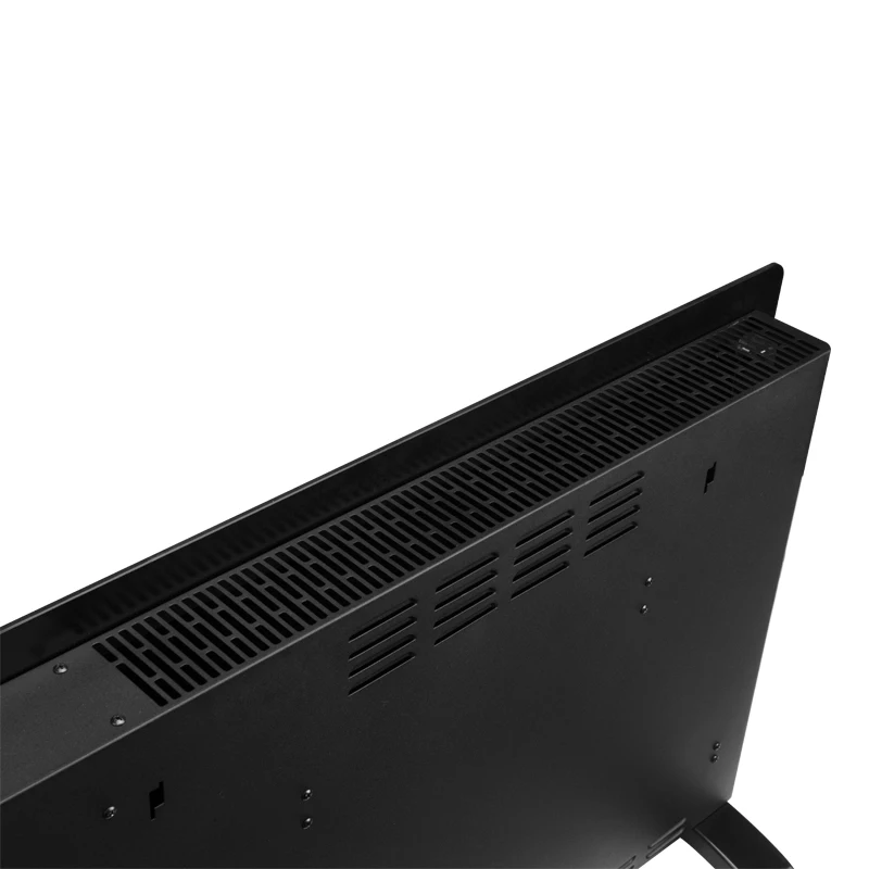 LCD display glass panel heater with IP 7x24h for adjustable temperature equipped with remote control