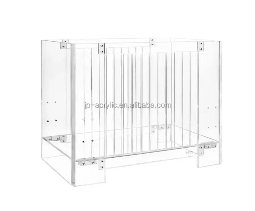 2017 best product acrylic kids crib bed made in china