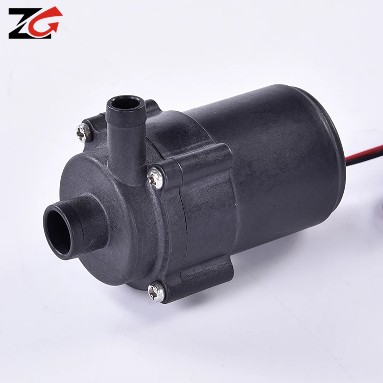 Household bath IP67 inlet has anti-slip strip 12v 24v mini dc hot water submersible circulation pump