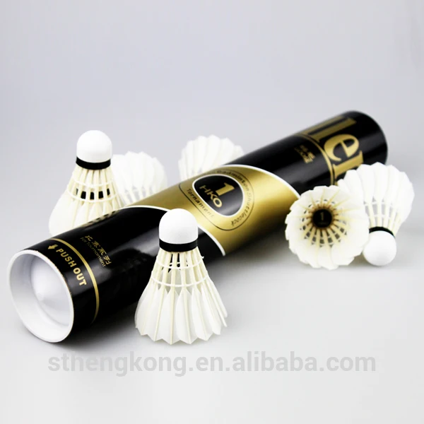 Honkoo hko. 1 профессиональный бадминтоны/лучшей прочностью/лучшие летающие/верхней волан перо гуся на международном турнире