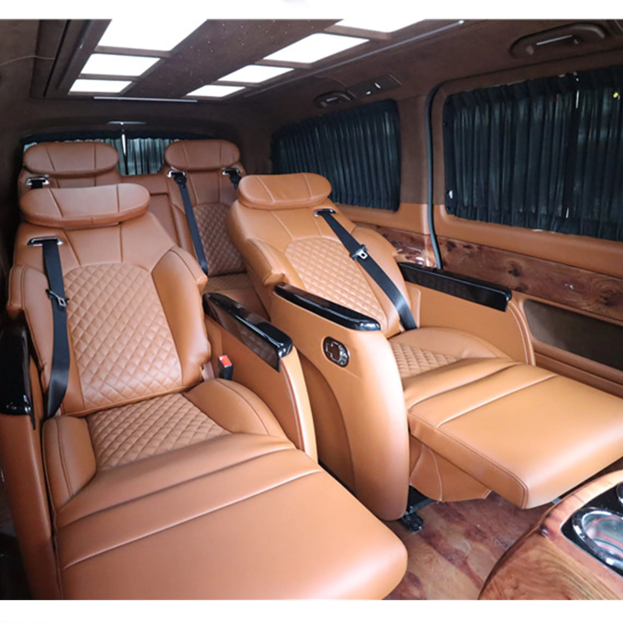 
Toyota luxury Single electric car seats for MPV with arm rest for W447 W443 