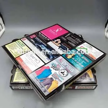 Треугольник картонные коробки для пиццы 12 дюймов