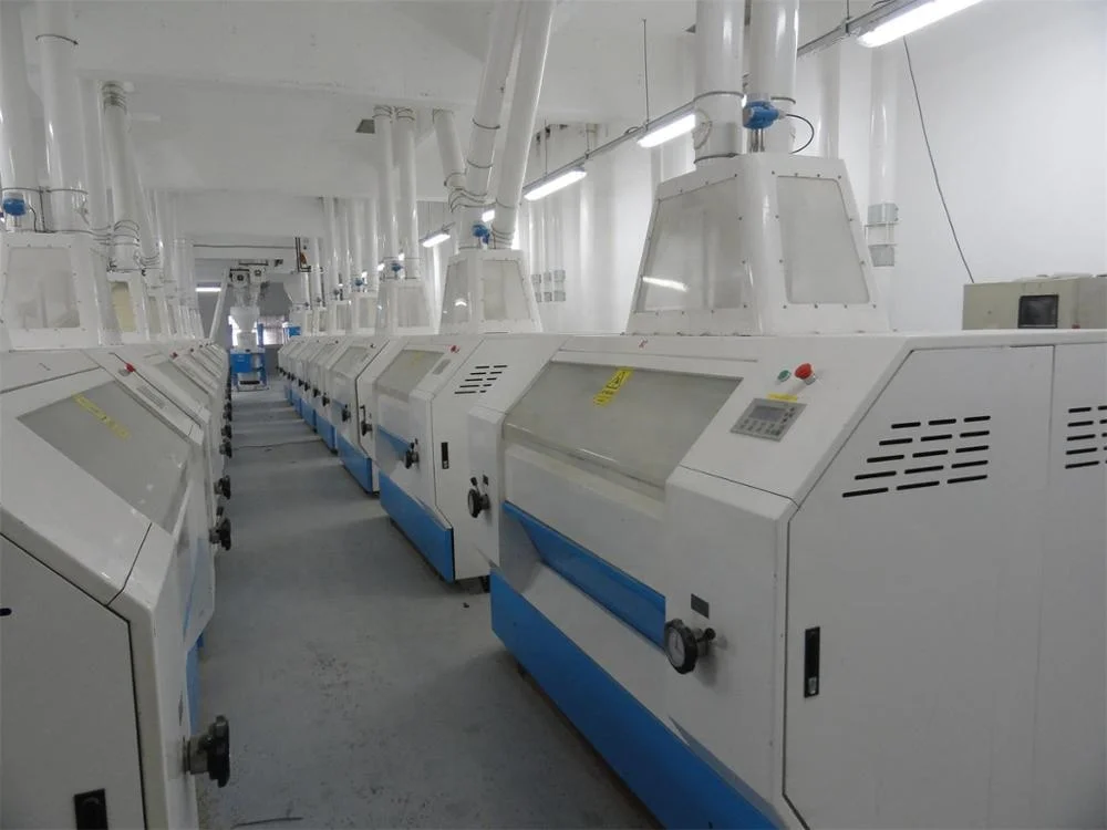 Grain Roller Mill used to grind and crush the grain in the cereal processing plants