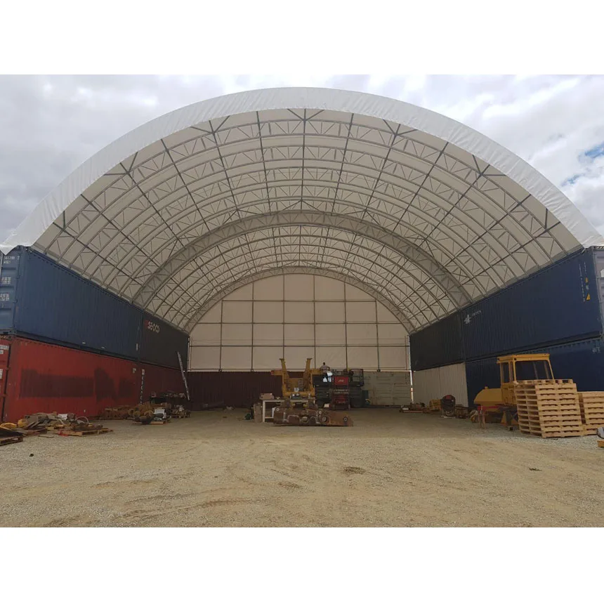 SSTC6040 large double truss container shelter