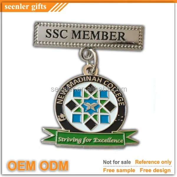 wise owl school graduation soft enamel custom made school pin badge