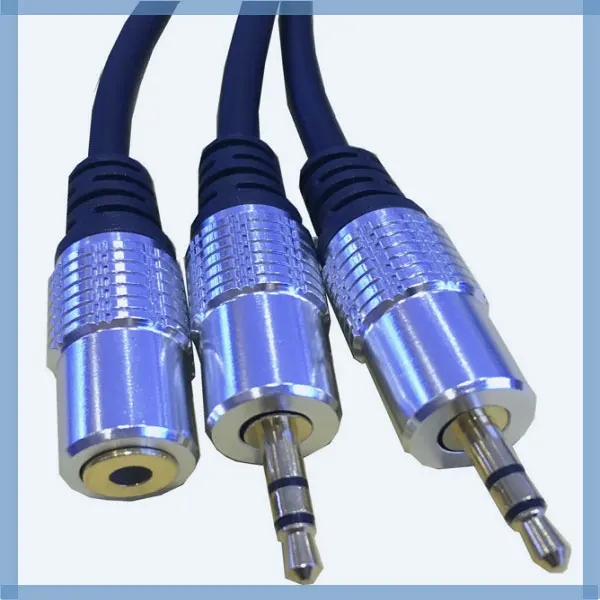 3.5 мм мужчин и девушек наушников audio y splitter