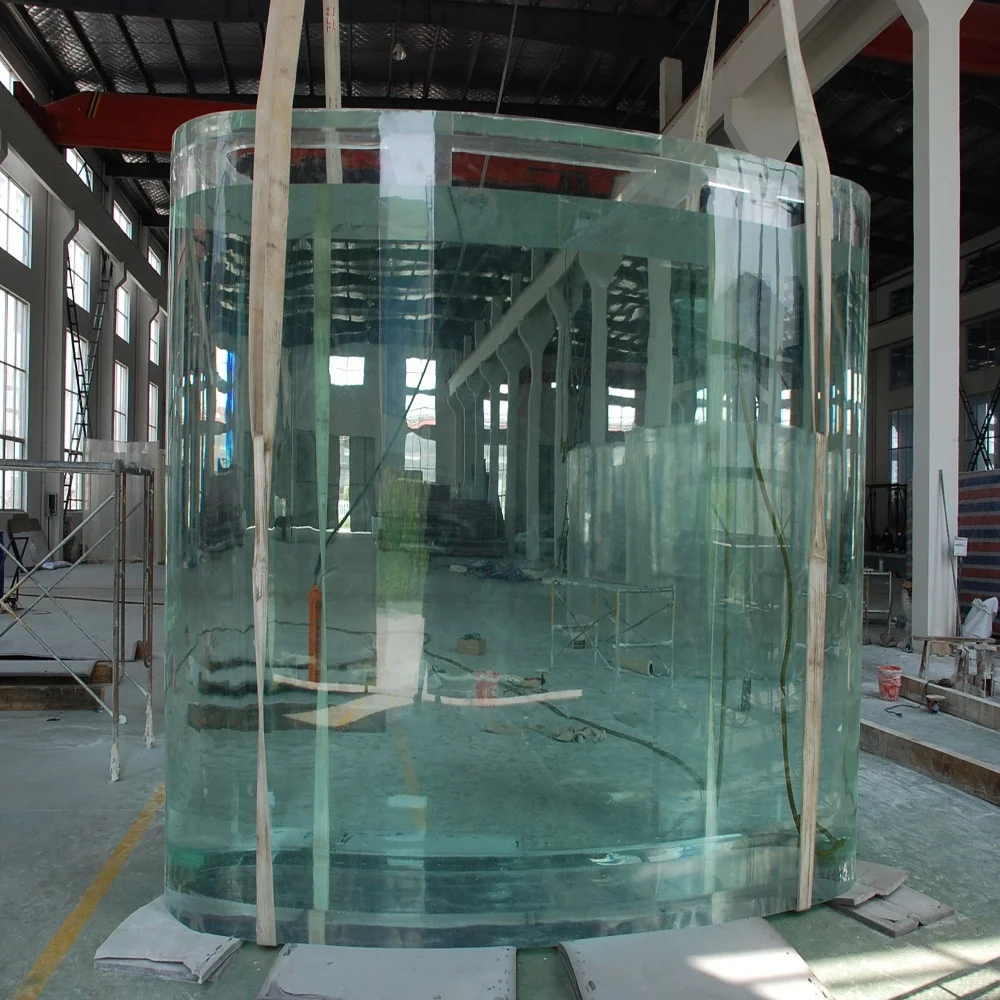 clear glass acrylic marine aquarium