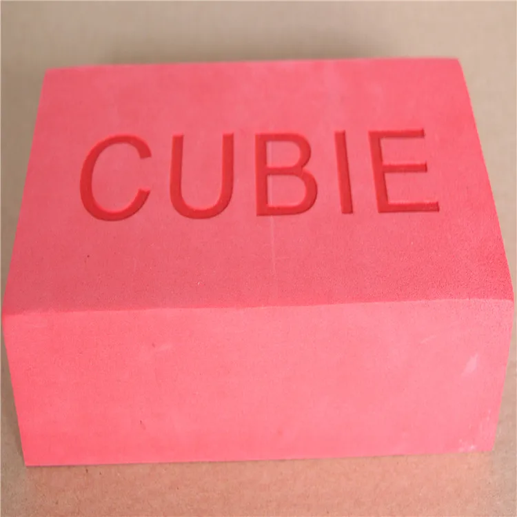 2018 fashion eva foam block custom logo foam block