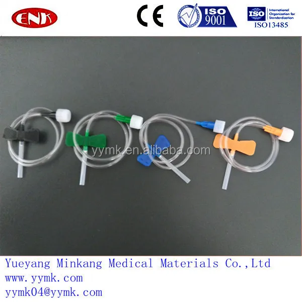 20g,21g,22g, 23g, 24g,25g,26g,27g disposable butterfly needle