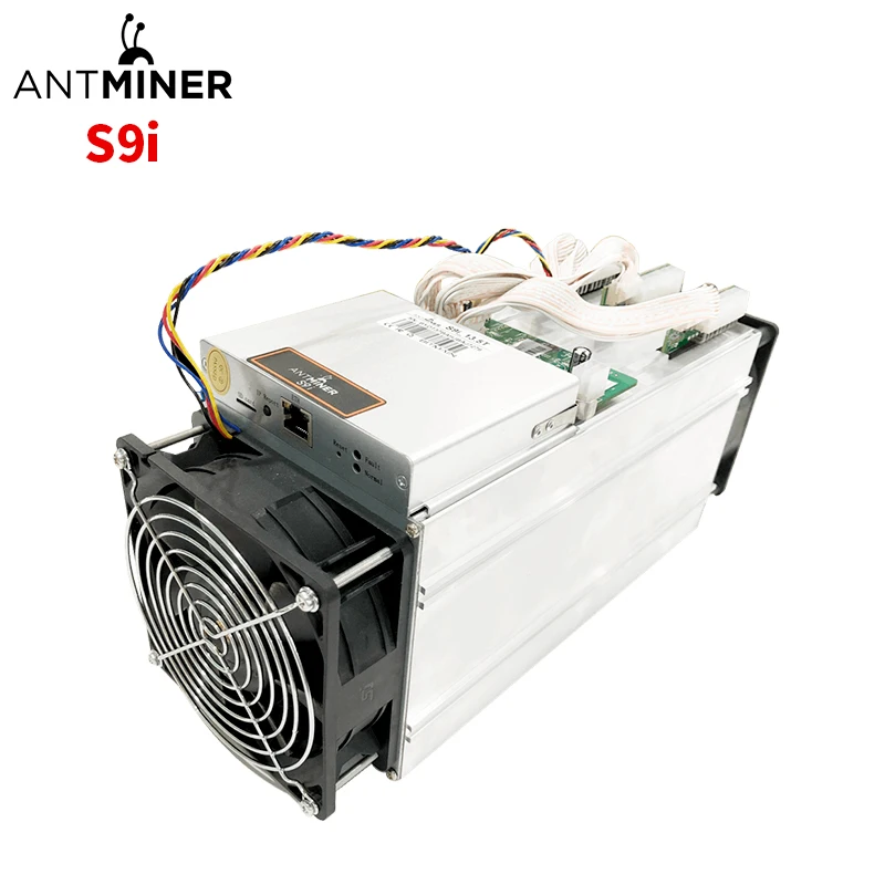  Б/у Майнер Bitmain antminer s9 14Th/s 1372 Вт с блоком питания в