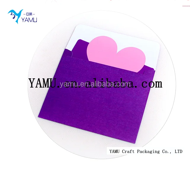 Customizable greeting gift unique wedding invitation card