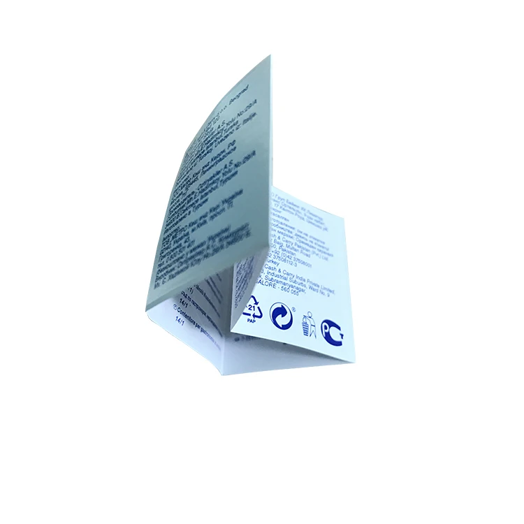 Custom Printing Adhesive Multi layer Label Booklet Folding Labels Double Layer Sided Label Sticker