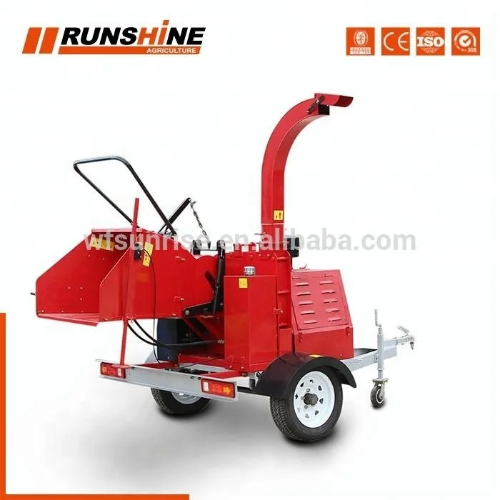 CE approved forestry machinery 22hp wood chipping machine