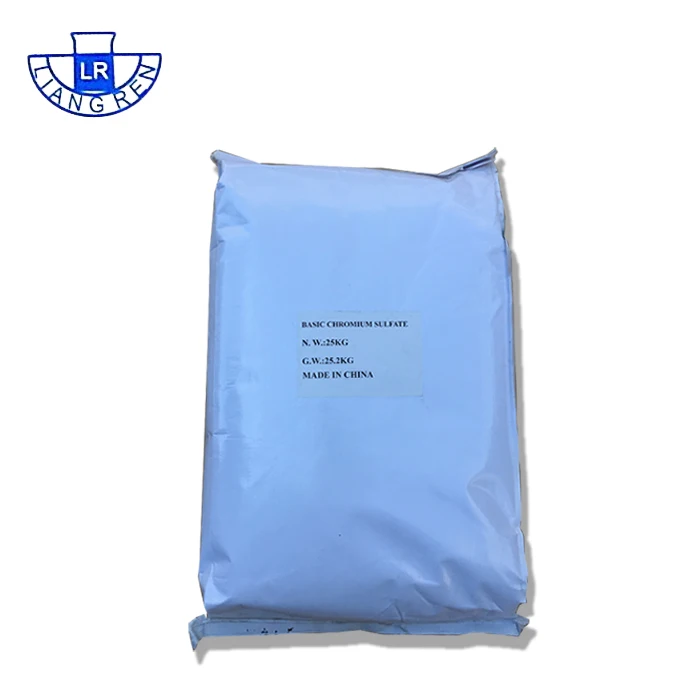 Leather Tanning Chemical Basic Chromium Sulphate From Factory