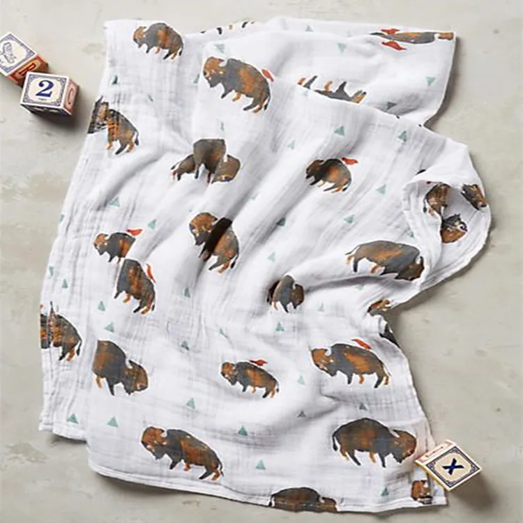 
70% bamboo 30% cotton gauze 47