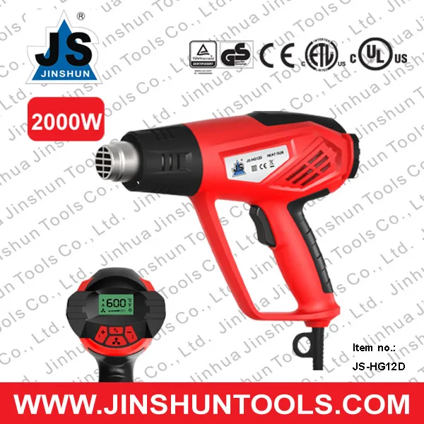 JS-HG12D 2000W best price cordless shrinking gas heat gun