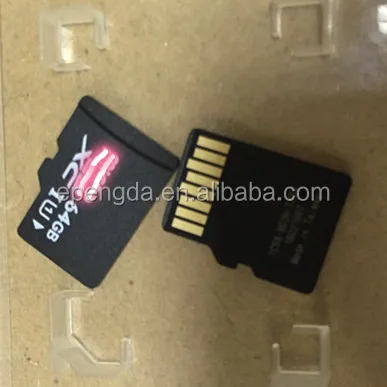 micro sdxc card 64gb with adapter&blister package,original chip 64gb micro sdxc memory card