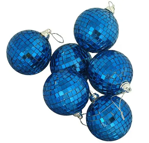 Factory Supply Christmas Hanging mirror ball reflective decorative ball bar disco