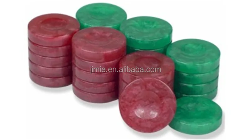 top garde pearl glass backgammon game pieces