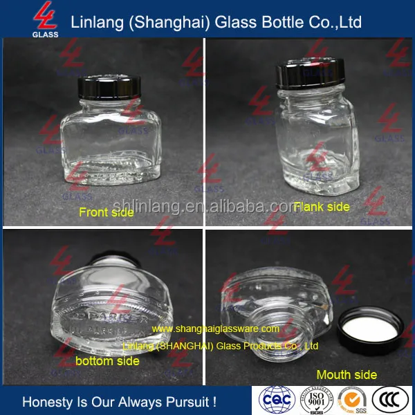 Hot sell 50ml Free shipping fountain pen ink refill black ink bottle