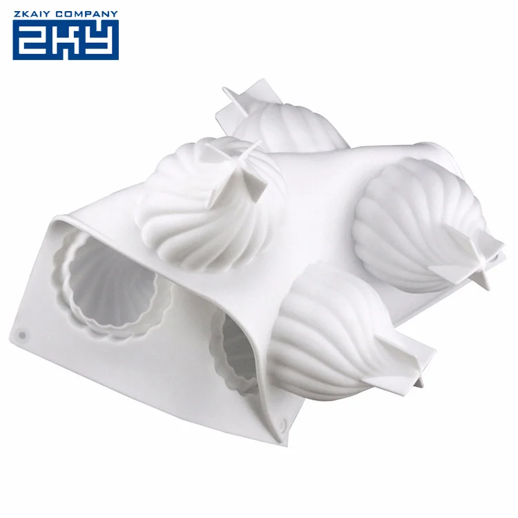 Bakeware French Dessert 3D Onion Shape Silicone Mousse Cake Mold