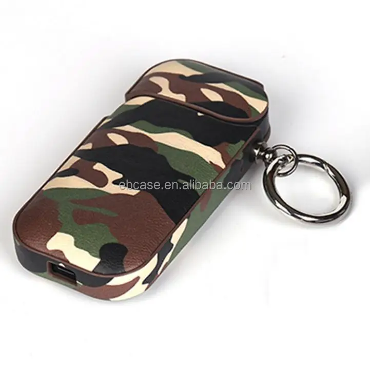 Персонализированный кожаный жесткий чехол для электронных сигарет IQOS на заказ