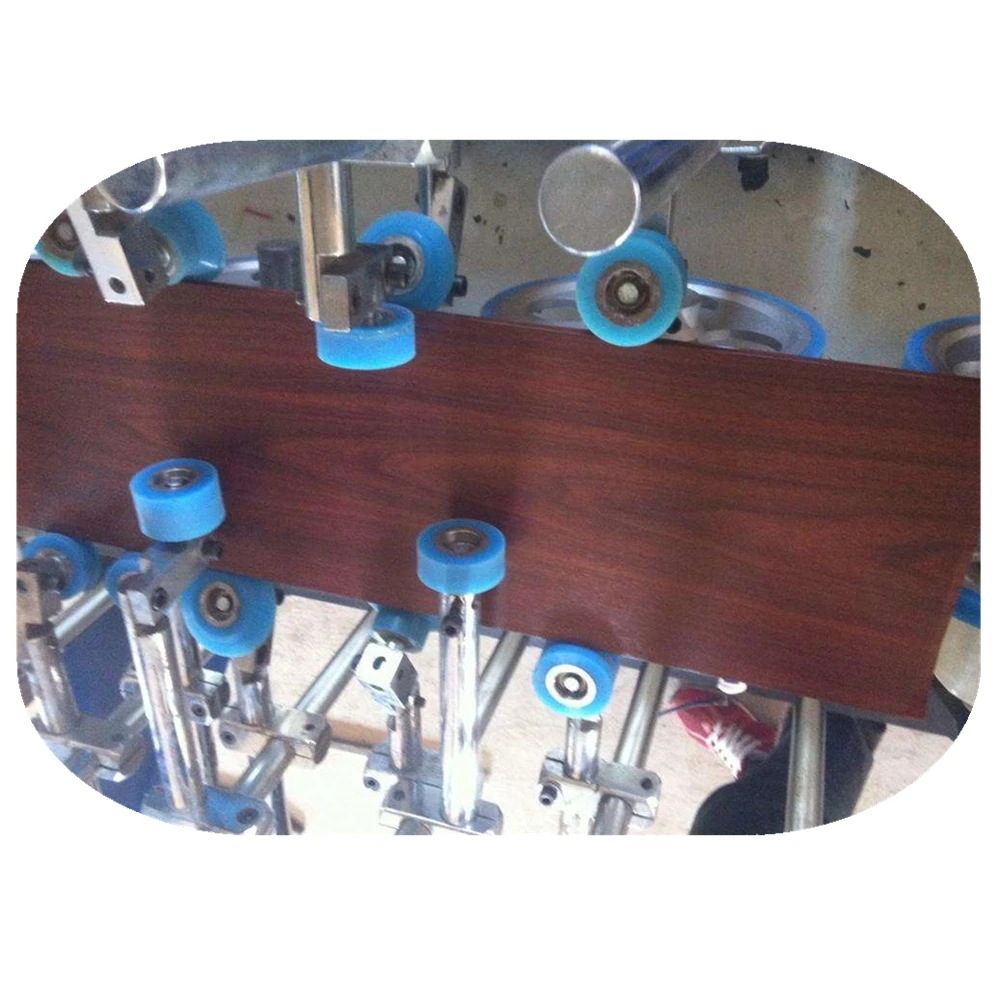 
PUR / PVC / PET / hot melt glue veneer profile wrapping machine with CE 