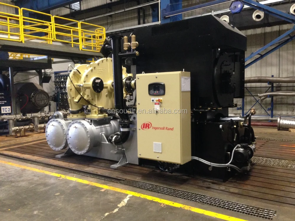 Ingersoll-Rand Centrifugal Air Compressor Standard Pressure (1500-2350cfm 3-10.3 barg / 14-150 psig) Oil free compressor 10bar